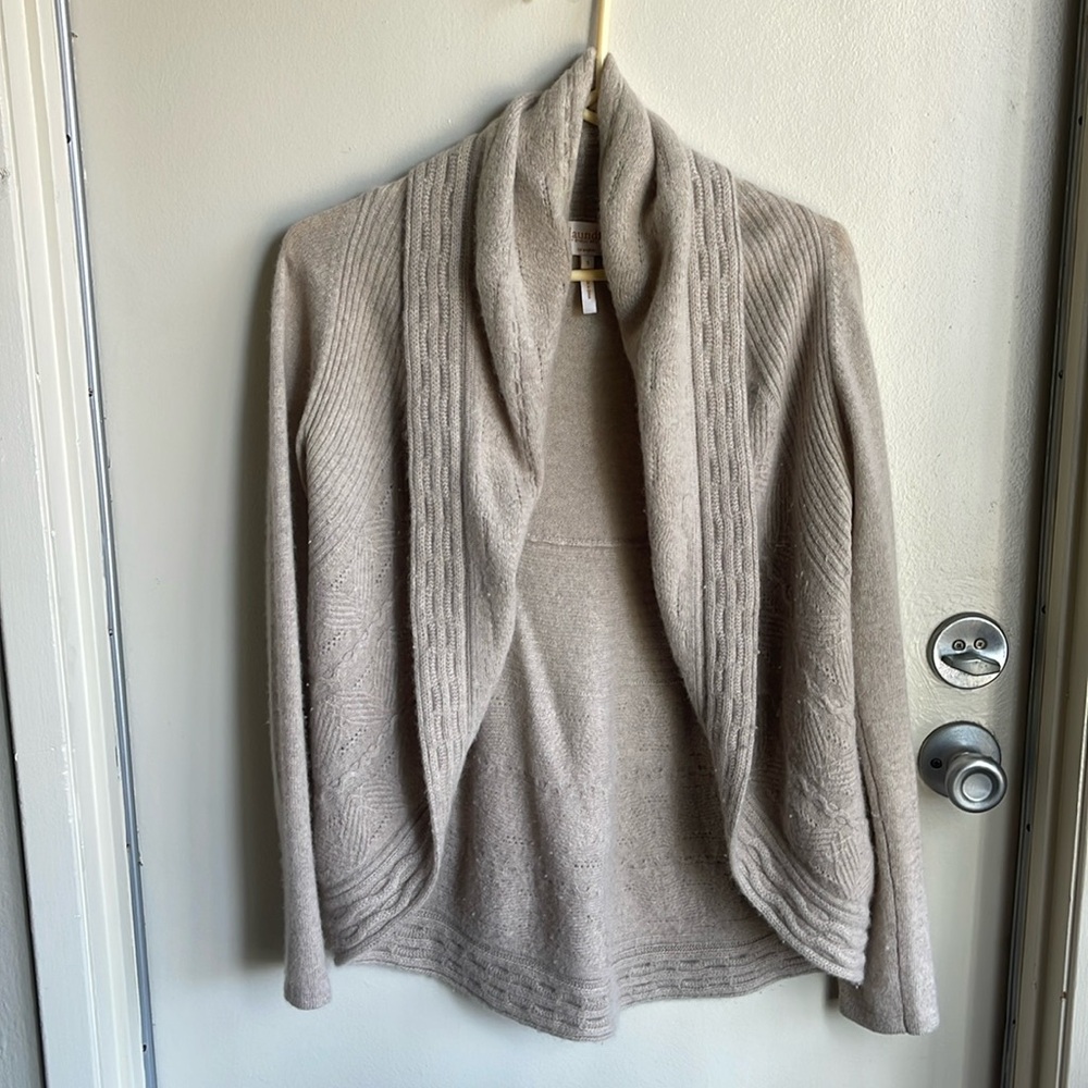 Cashmere cardigan